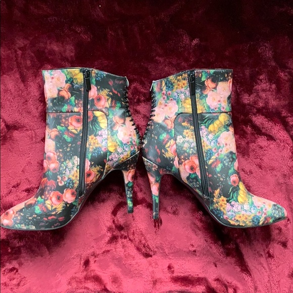 💥 HIGH HEEL BOOTS IMPO SZ 9 ½ - Picture 5 of 8